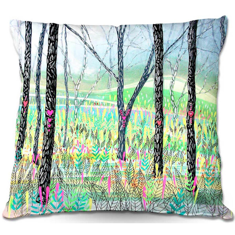 Reversible Throw Pillow, 20" x 20"