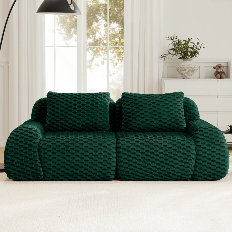 Canapé modulaire Boneless, Vert