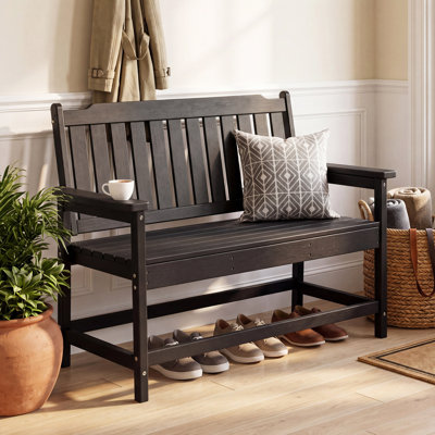 All-Weather HDPE Outdoor Patio Bench