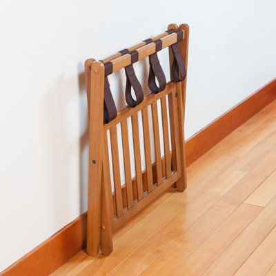 Reese Luggage Rack With Shelf, 