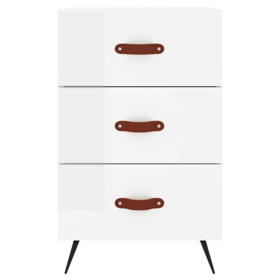 Bursten 40cm W Iron Bedside Table