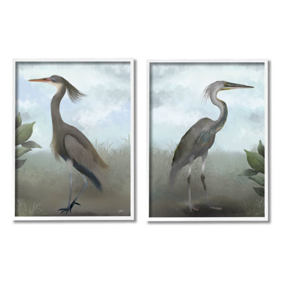 Reproduction d'art encadré sur bois, 2 pièces, par a2-672, par Elizabeth Medley