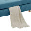 Banc bleu avec rangement Myaisha Finn