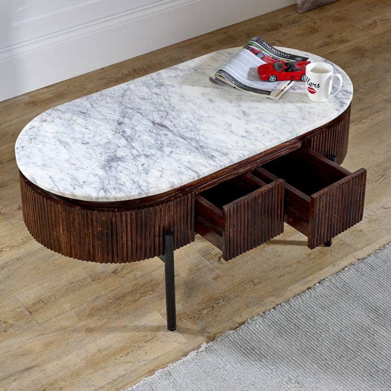 Mirefield Four Leg Coffee Table with Storage