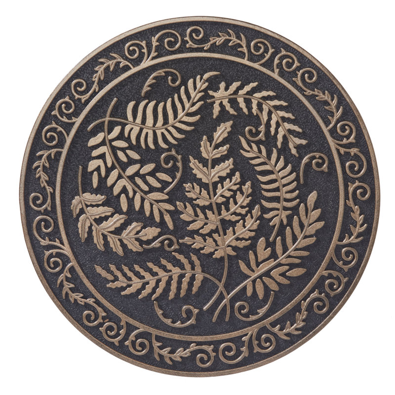 Fern Rubber 3 Piece Stepping Stone Set