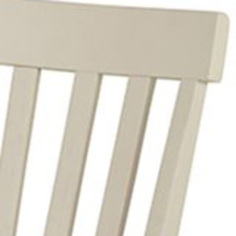 Sevenoaks Solid Wood Counter Stool, Antique White