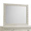 Ensemble commode et miroir Armor blanc