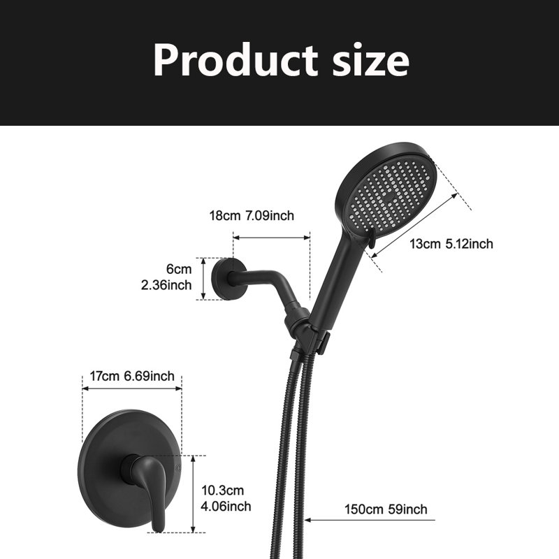 Single-Handle Shower Faucet