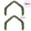 vidaXL Christmas Garland with 600 LEDs PVC-1034889269
