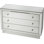 Anjelica 3 Drawer Mirrored Accent Chest