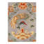 Hand Woven Cotton and Wool Oriental Area Rug