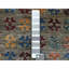 Tapis en laine pure super Kazak Khorjin gris noué à la main 2 pi 10 po x 7 pi 7 po 9AF11A77A2824FA6A9A0D0D801FF51FF