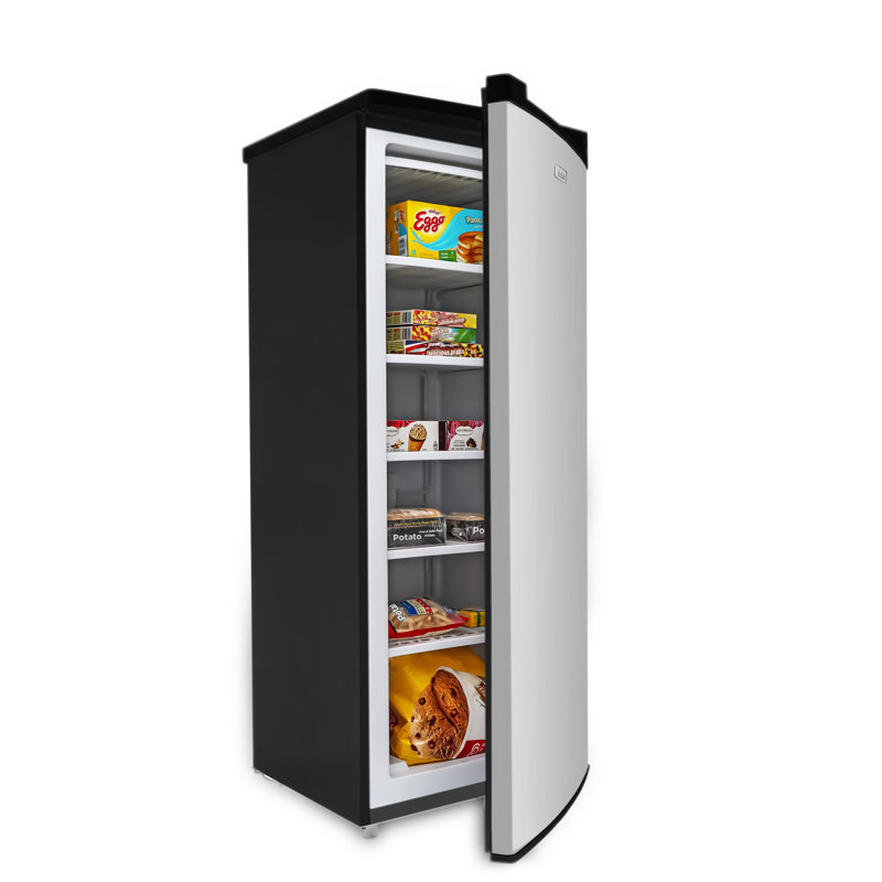 CCFE Series Commercial Cool Portable 6 cu. ft. Undercounter Upright Freezer with Adjustable Temperature Controls
