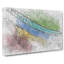 Mosaic Art In Abstract - Wrapped Canvas-55308130