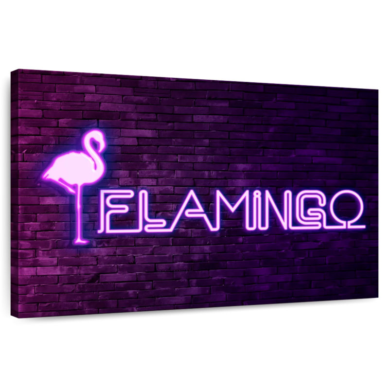 Brampt Flamingo, 26" H x 39" W