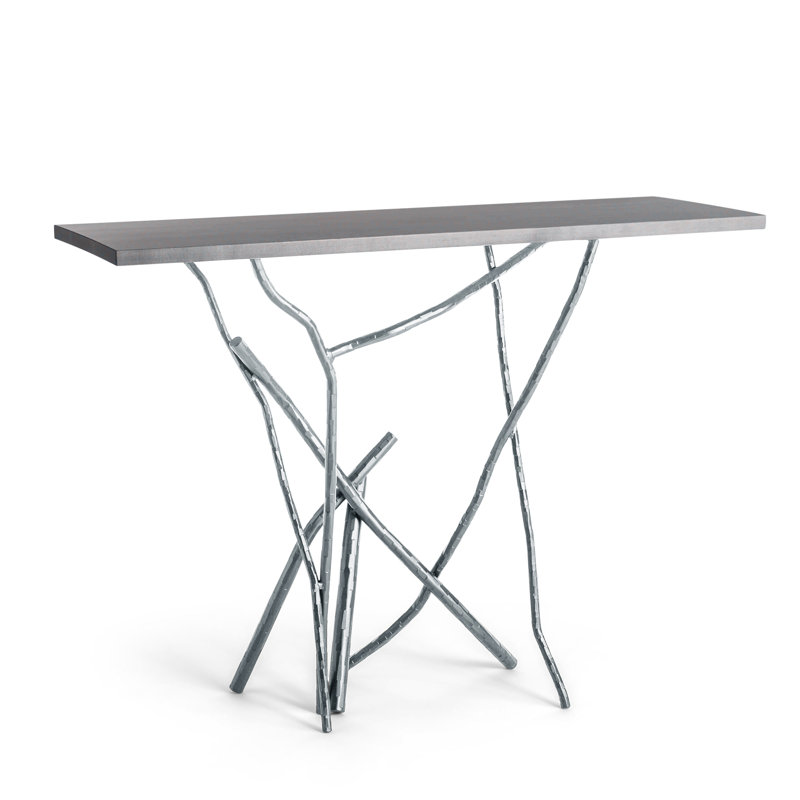 Brindille 46" Console Table, Gray, Platinum