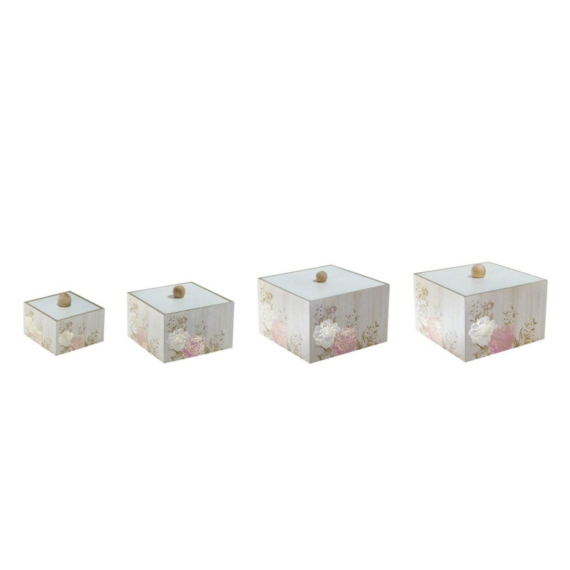 Ensemble de 4 boîtes décoratives
