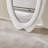 Plemons Fabric Asymmetrical Mirror