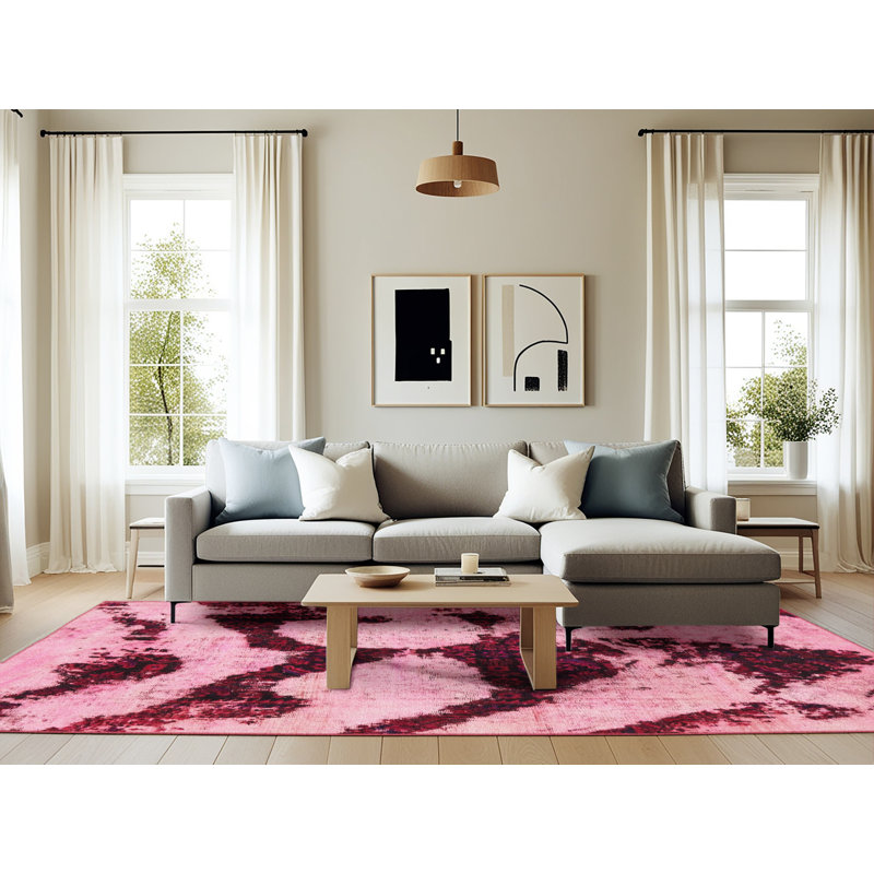 Tapis abstrait moderne 752, Rectangle 6 pi x 9 pi