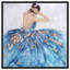 Bleu et festif - Peinture sur papier-72478873-106006870