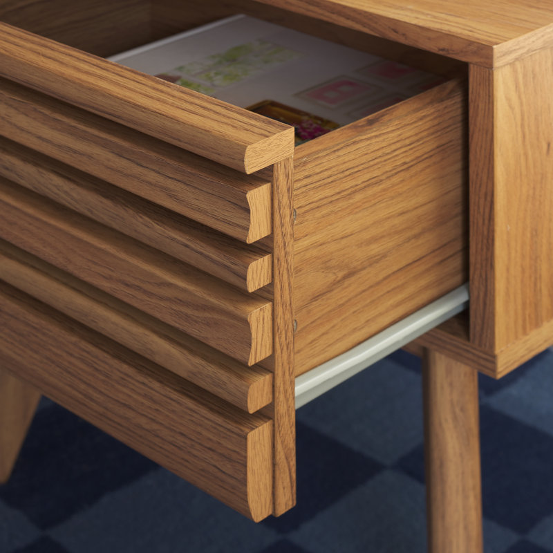 Kunio 17.72'' W Nightstand, Oak