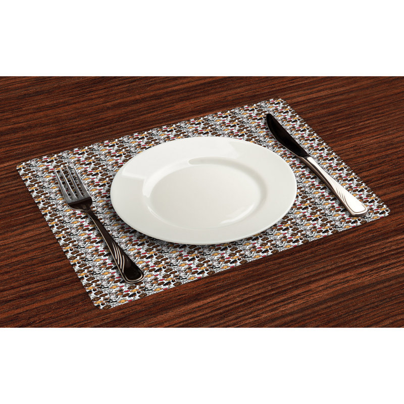 Polyester Animals/Nature Rectangle Placemat