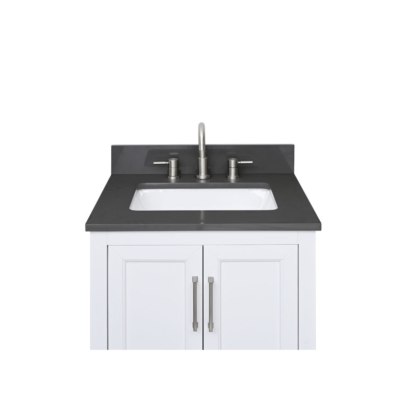 25'' W Single Vanity Top, Ural Gray