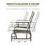 Banc oscillant d'extérieur avec table centrale Outsunny-2098703912