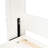 Full Size Murphy Bed with 2 Storage Drawers, Space-Saving Beige Wall Bed