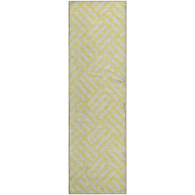Premium Machine Washable Cerrito Yellow Rug