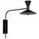 Enzo Steel Plug-in Armed Sconce