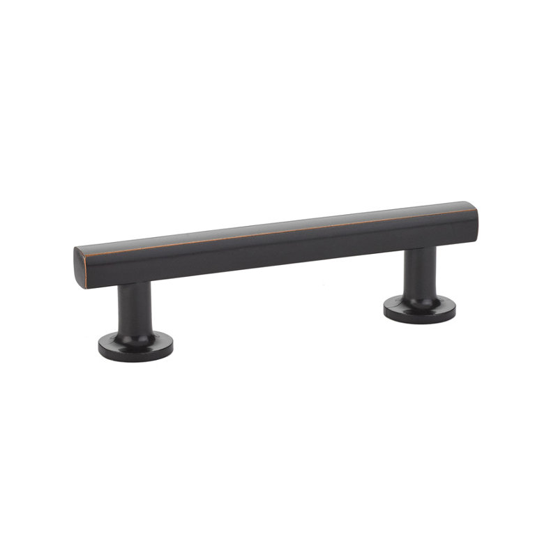 Freestone 6" Center to Center Bar Pull, Oil Rubbed Bronze, 4"