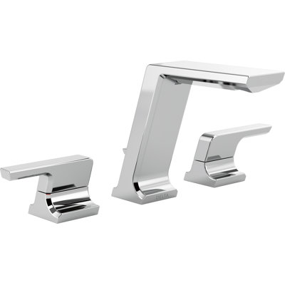 Pivotal Widespread Bathroom Faucet with Drain Assembly
