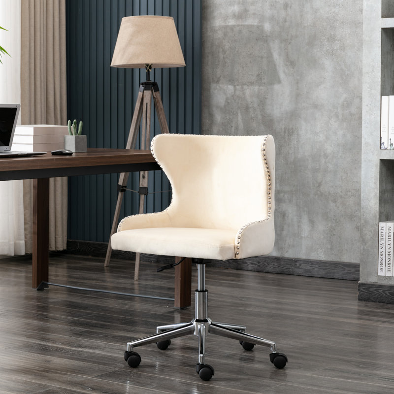 Chaise de travail Bardwell, Beige