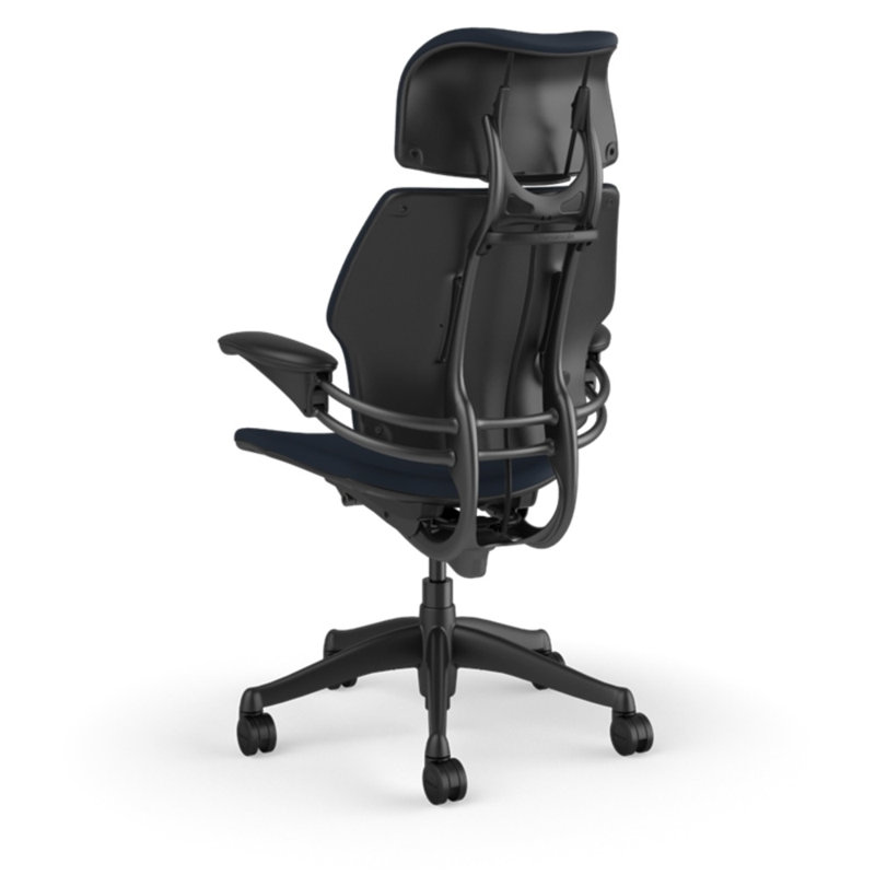Freedom Headrest Ergonomic Task Chair - Lotus, Navy