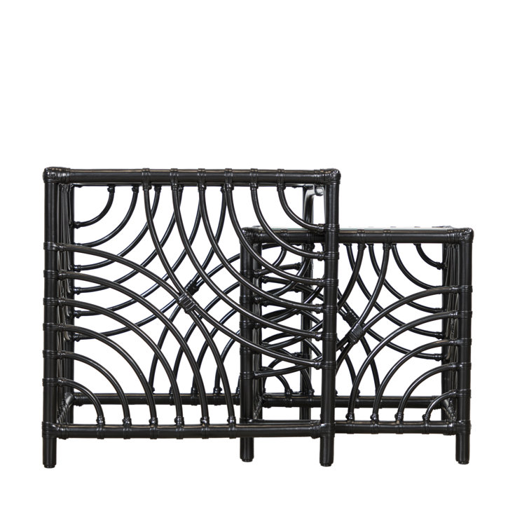 Mann Glass Nesting End Table
