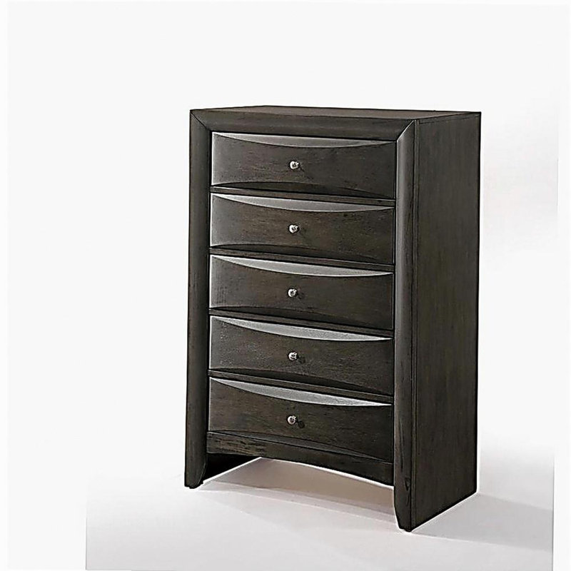 Commode en chêne gris Irlande, Gris