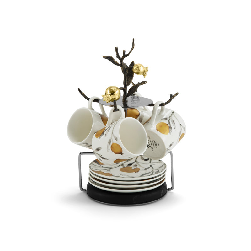 Pomegranate Demitasse