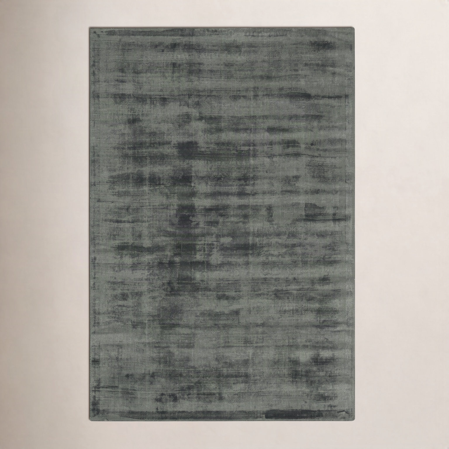 Fennel Hand-Loomed Viscose Rug, Rectangle 8' x 10'