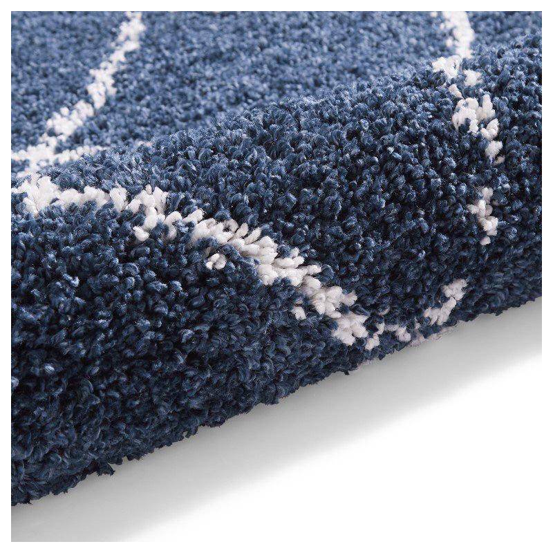 Pechler area rug Machine Woven Navy, Runner 60 x 230cm