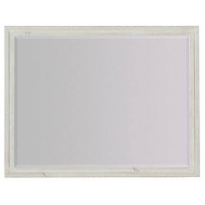 Montebello Flat Solid Wood Beveled Mirror