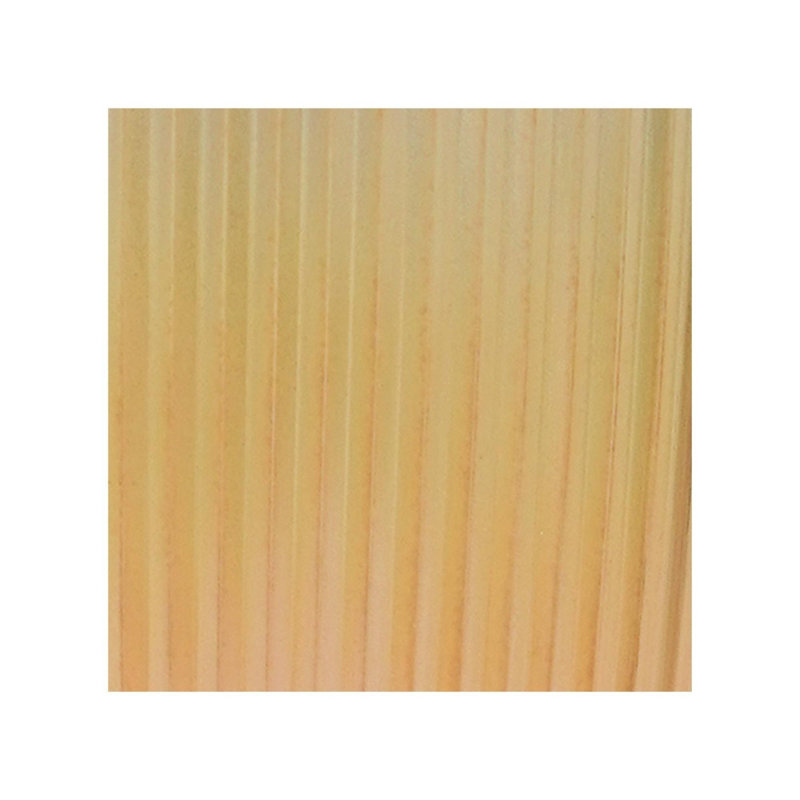 Ribbed Glass Table Vase, Amber
