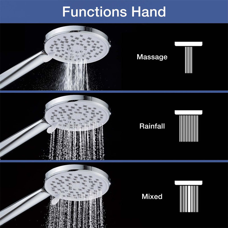 Fixed Shower Head, Chrome