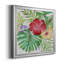 Fleurs tropicales - Peinture sur toile encadrée-1294533482-1294533483