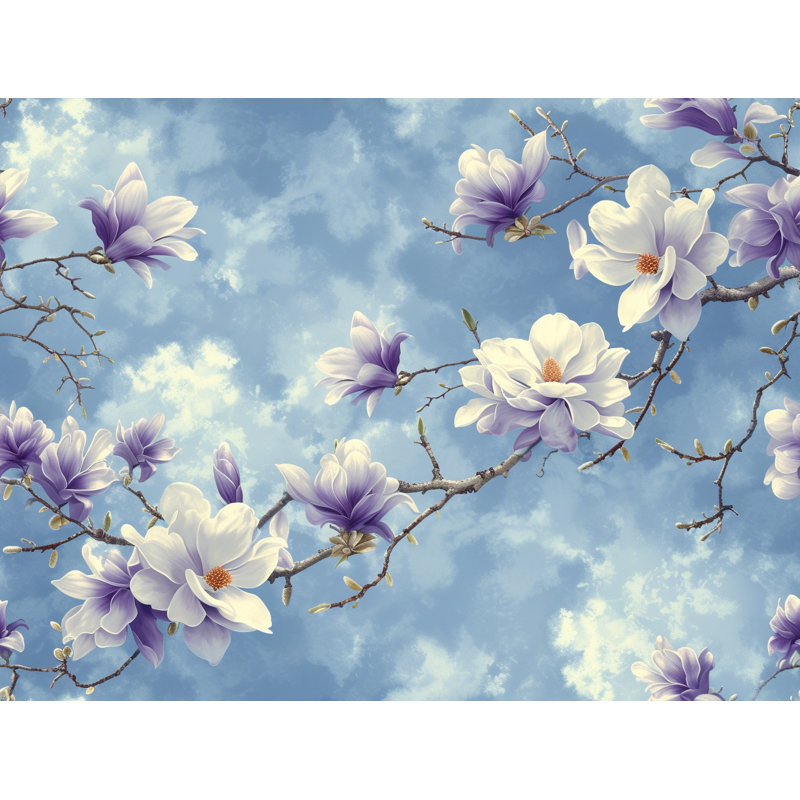 Rideau de douche Fleurs Nature, H 83 po x l 70 po