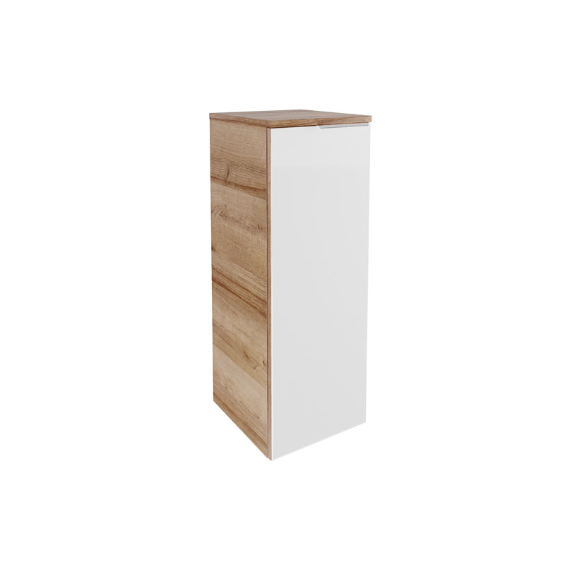 B.Brillant Mid-Sized Cabinet, White