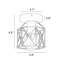 Matanna Semi Flush Mount