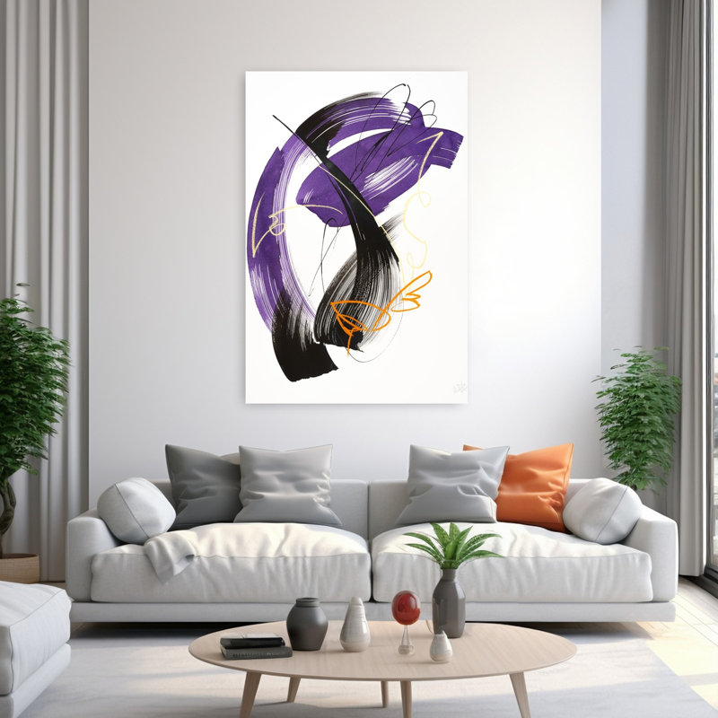Art contemporain contemporain abstrait, H 60 po x l 40 po