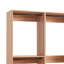 Dee Modular Closet System, 4 Clothing Racks, 2 Drawers, Oak Brown Wood-100491036