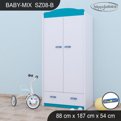 2 Door Wardrobe